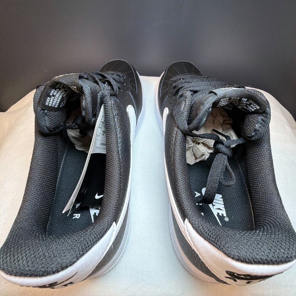 Nike Air Force 1 ’07 Black White Tumbled' CT2302-002 | 10.5M - Picture 6 of 10
